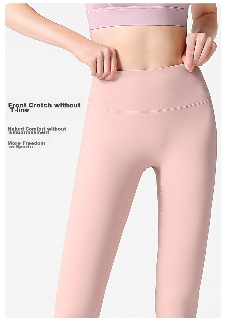 CAMEL High-Waisted Seamless Women's Tight Yoga Running Fitness Pants Y1W140L624A5, Sea Cypress Green, M 6