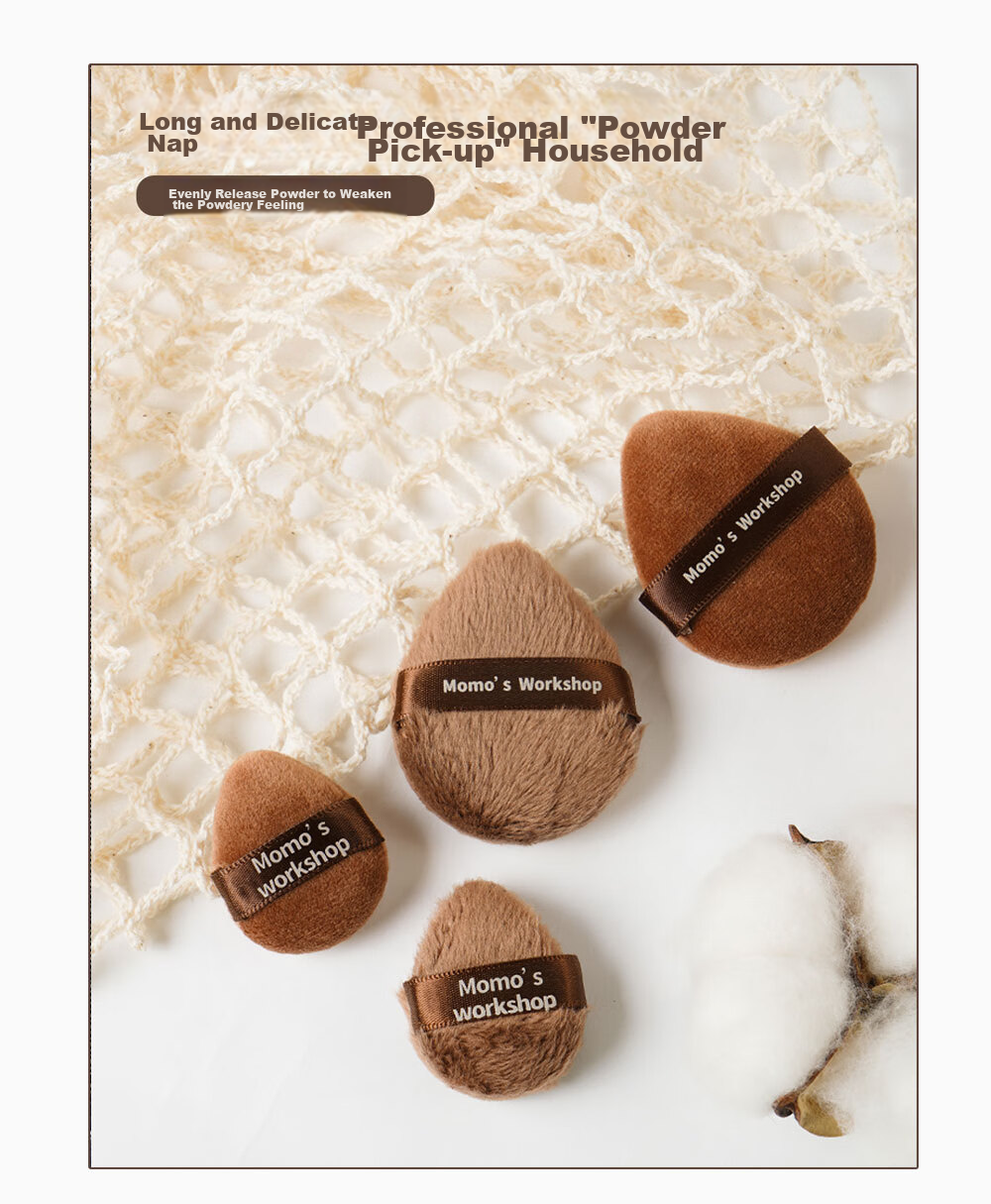Maojiji Momo's Workshop, Blotting Cushion Powder Puff, Wet And Dry Use, No Powder Buildup, Spring Festival Gift 3