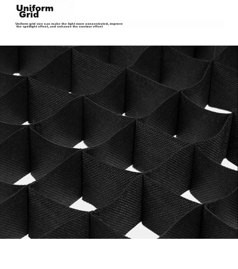 LATZZ Deep Throw Softbox, Portable Professional Photography Studio Light, Live Streaming Fill Light Accessory, Deep Parabolic Softbox, 90cm (With Grid) 9
