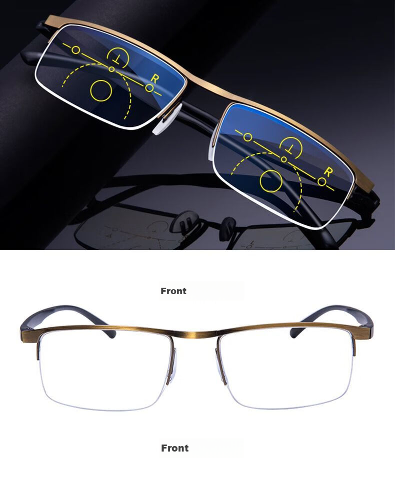 LESCA LUNETIER Ultra-Light Pure Titanium Frameless Women's Anti-Blue Light High-End Gold Wire Frame Rose Gold 300 Degree Myopia Glasses 14