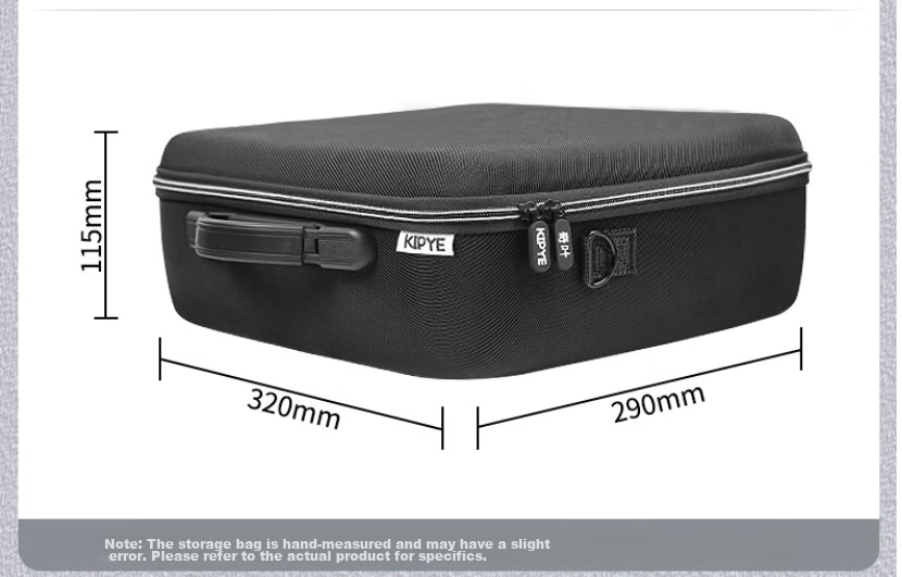 Qiye Suitable for DJI Ronin RS-3 Storage Bag, Stabilizer Handheld Gimbal Portable Bag, Protective Case Inner Liner Bag, Accessory Box, Single-Shoulder Backpack Full Set Storage Protection Box Portable Case 3