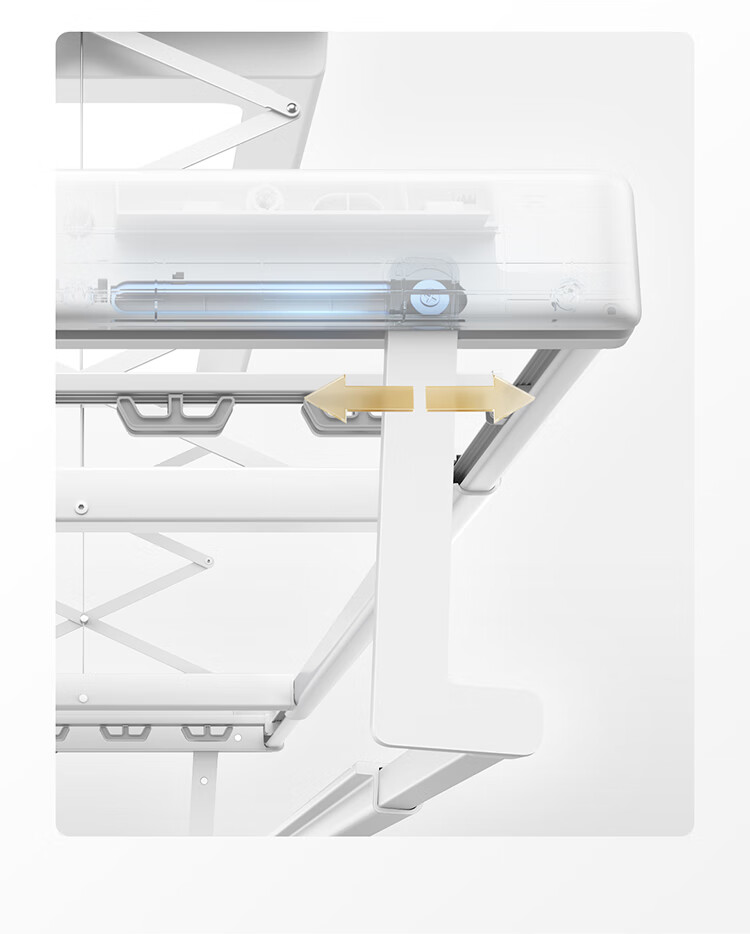 Mijia Smart Clothes Drying Rack 2 Pro [Subsidies], Xiaomi Electric Invisible Clothes Drying Rack, 3D Curved Dome Light 13