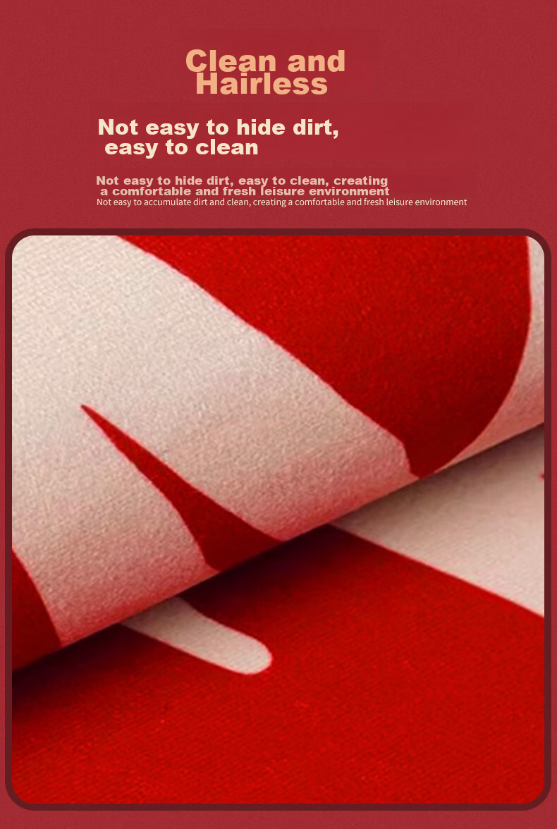 Zunchao Entrance Door Mat, Red Festive Design, Absorbent Non-Slip Foot Mat for Entryway, Cuttable to Size 60*90cm 7