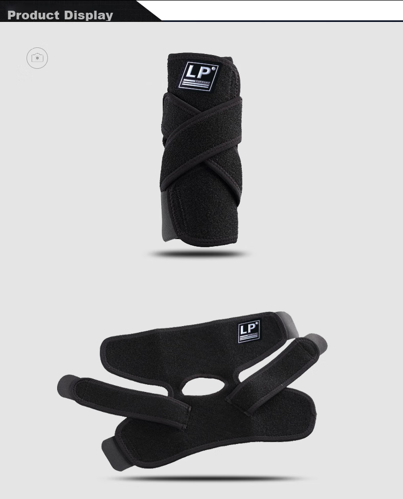 LP 757CN Ankle Brace, Highly Breathable, Open-Back Design for Outdoor Sports, Stabilizes Ankle Joint, Provides Support, One Size Fits All 8