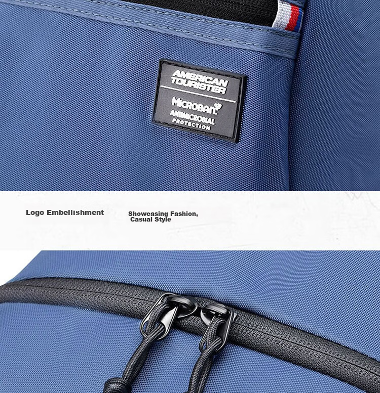 AMERICAN TOURISTER Backpack for Middle And High School Students, Boys And Girls, Large Capacity Laptop Bag, Stylish Design NJ8*001 13
