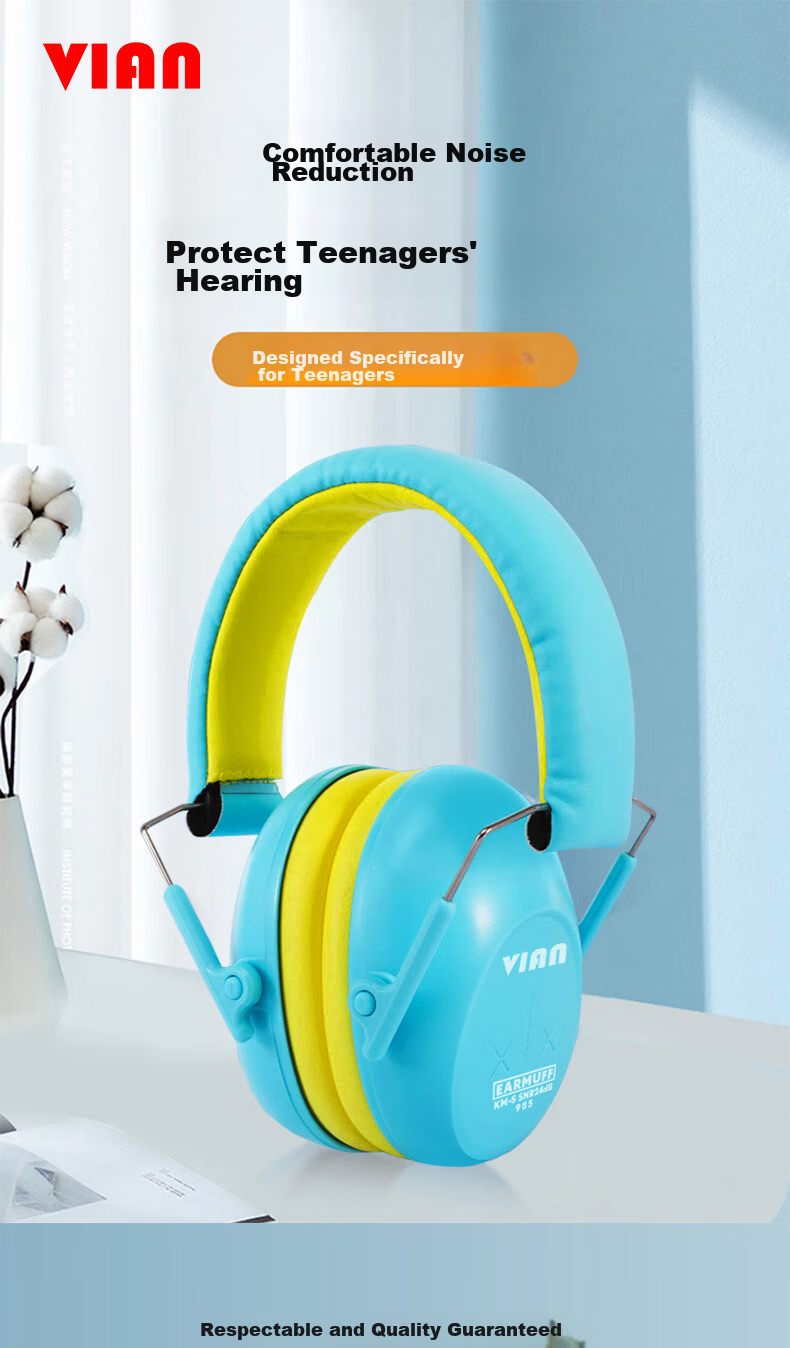 VIAN Noise-Cancelling Earplugs, Sleep-Specific Headphones, Super Soundproof Headgear, 985 Earplugs 1