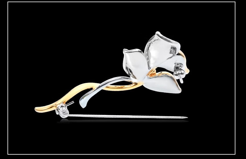 Eternelle French Eternal Bohemian-Style Brooch, High-End Luxury Accessory, Elegant And Sophisticated Corsage Gift, Dazzling Gold Color 4