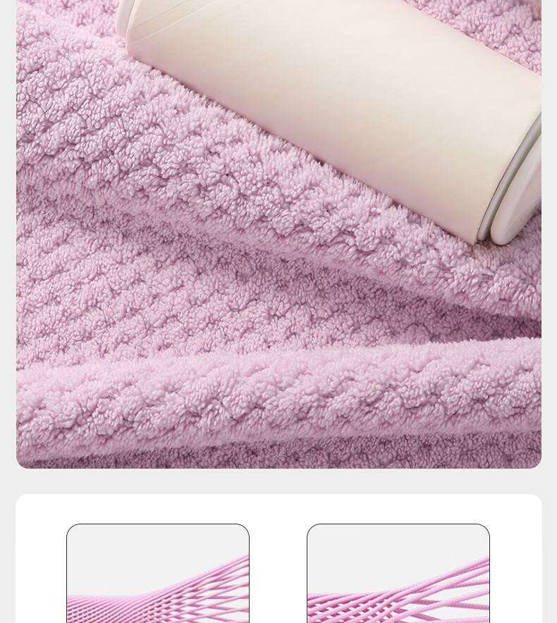Jieliya Bathrobe for Men And Women, Wrap-Around Towel, Bath Towel Style, Home Use, Absorbent Bath Skirt, Loungewear Bathrobe, Pink 11
