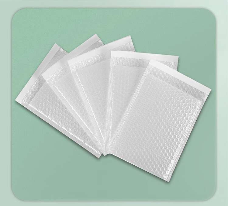 Keruier Express Delivery Packaging Bags, Composite Pearl Film Bubble Bags, Courier Packaging Bags, Plastic Envelope Bags, White Thickened Waterproof Shockproof Foam Packaging, Customizable [20 Pieces/set] 5