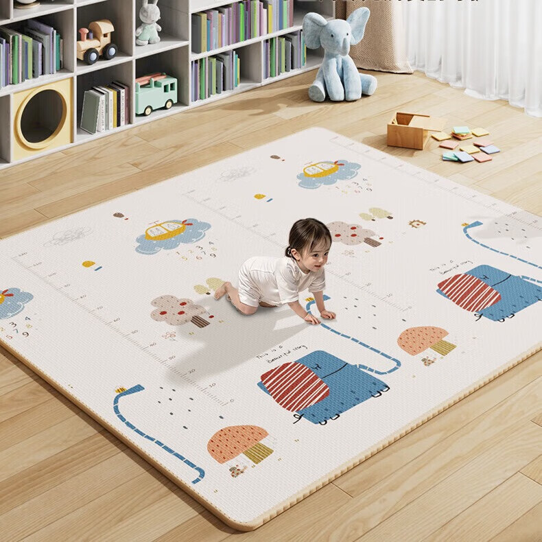 Детский игровой коврик Tamengyu, двойной, утолщенный, 2 см, нескользящий, игровой, подарочный