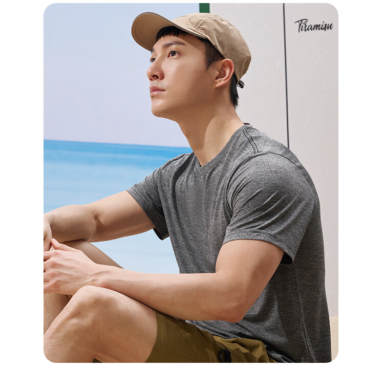 Columbia Men's T-Shirt 26 Spring Summer Outdoor Sports Quick-Dry Breathable Crew Neck Short Sleeve AJ1419 010 L 7