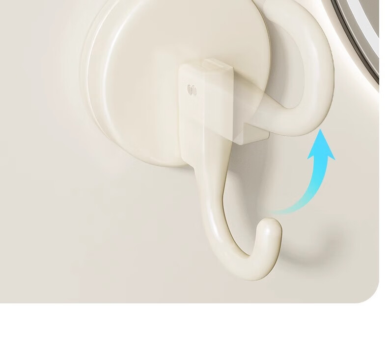Shangmeide Suction Cup Hook Entry Door Clothes Hanger Bathroom Clothing Hook Storage Rack No Drilling Bathroom Clothes Hook 8