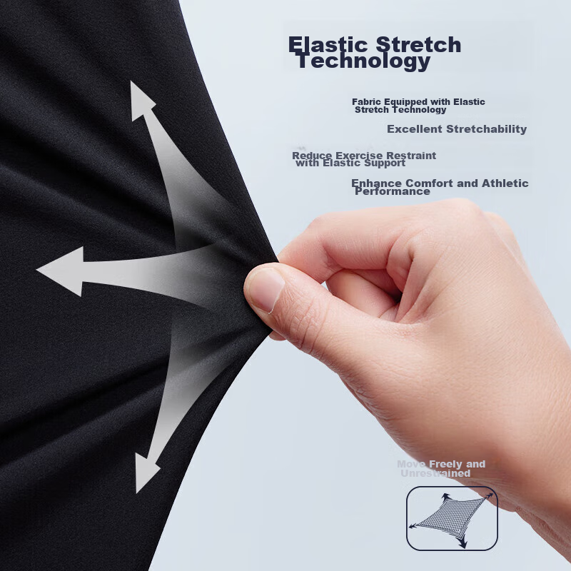 361° Men's Sports Shorts, Summer Sun Protection, Running Casual Loose Cool Seven-Point Pants, 652424712H-2