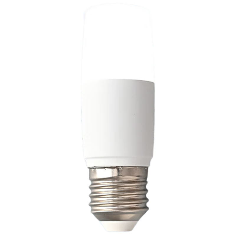 NVC LED Bulb E27 Large Screw Small Size Cylindrical Energy-saving Super Bright Anti-insect Household Commercial Living Room Bedroom Light 12W Warm White E27