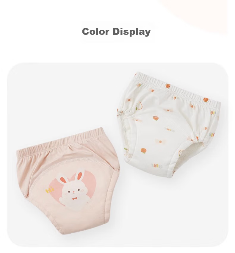 Niduoxiong Toilet Training Pants for Boys And Girls, Baby Diaper Cover-Up, Disposable Diaper Alternative, Washable Underwear 25