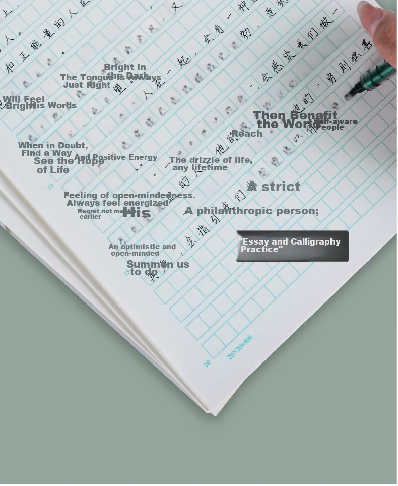 Duoliboshi 3 Packs of 16k22 Sheets Math Homework Paper (With Dots), Draft Paper, Math Paper, Student-Specific Practice Paper, School-Specified, Teacher-Recommended, Eye-Protecting, Thickened [Best-Selling Product] 15
