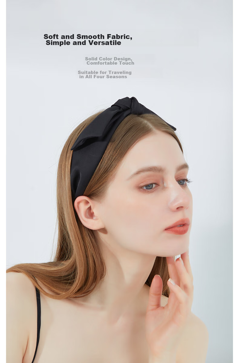 ELLE Playful And Cute Headband with New Bow Design, Elegant And Luxurious Feel, Mid-Autumn Festival Gift for Girlfriend 4