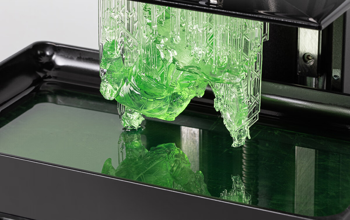 Caige Rigid Photocurable Resin 3D Printing Resin Material 405nm Wavelength LCD Compatible with Creality/Anycubic/Phrozen/Hege Printers 7