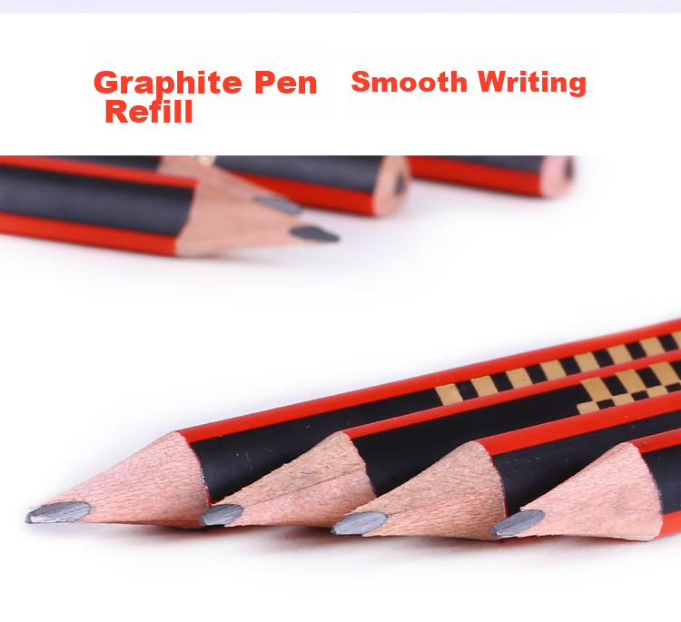 [Back to School Essential] Zhonghua Triangle-Shaped Pencil, Children's Natural Wood Pencil, Student Handwriting Practice HB Pencil, Pack of 12, 6752 8