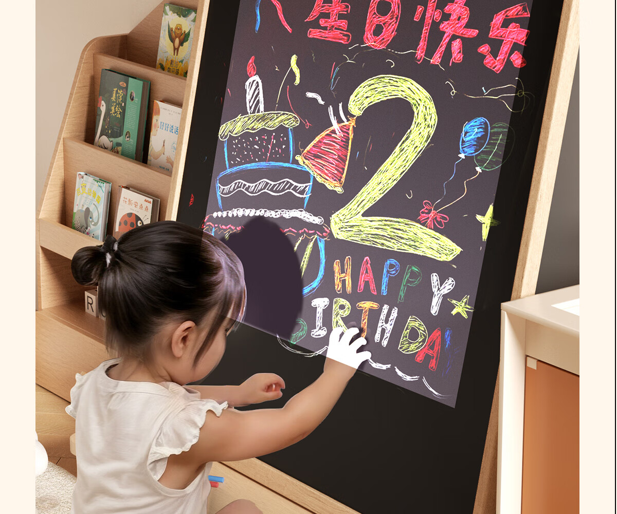 Dimoarch Erasable Magnetic Drawing Board for Children, Colorful Writing Pad with Little Chick Design, Birthday Gift for Boys And Girls 11