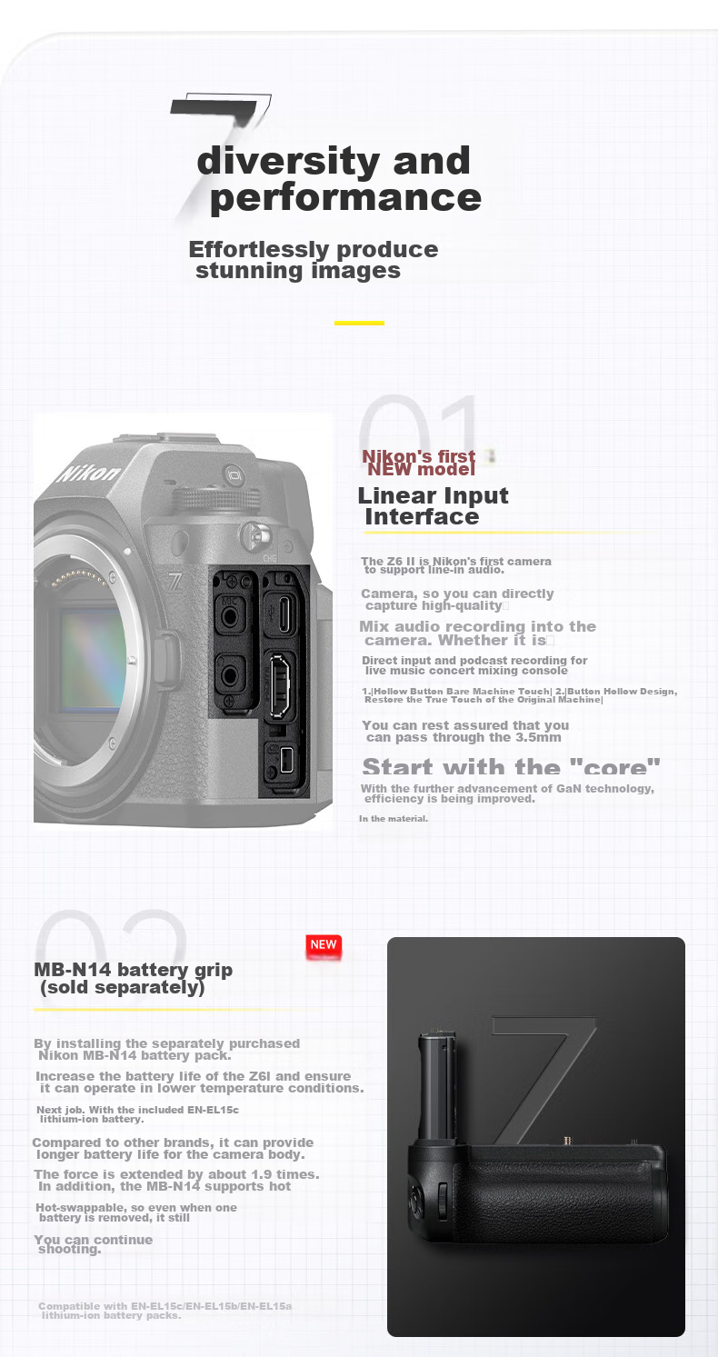 Nikon Z6III Jiangsu Guangdong Shanghai Jilin Guangxi Address, 85% Full-Frame Mirrorless Camera, Partial Stacked CMOS, High-Definition Photography And Video, Z6 Third Generation, Z63 8