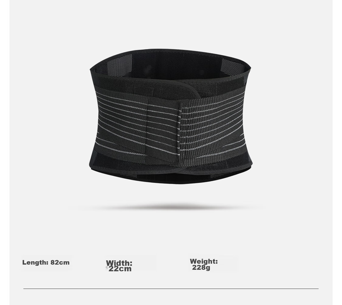 NAILEKESI N Fitness Exercise Waist Support Belt for Weightlifting, Squats, Deadlifts, Badminton, Basketball, Long-Standing, Prolonged Sitting, Support, Pressure Relief, Abdominal Compression, And Waist Brace 18
