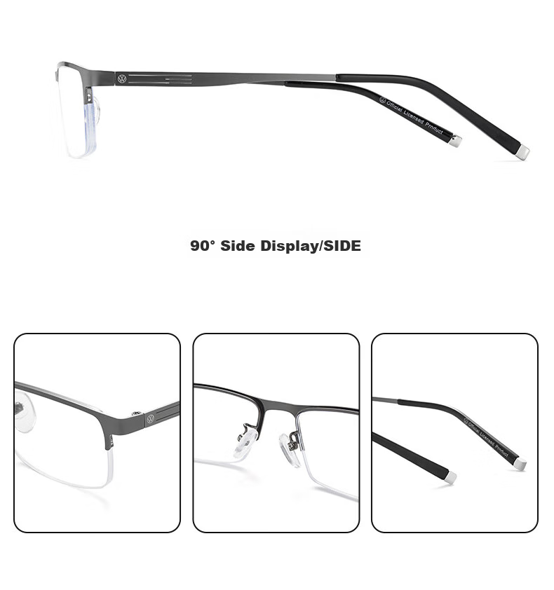 Volkswagen German, Volkswagen Reading Glasses for Men, High-Definition Anti-Blue Light Genuine Imported Eyeglasses W619-200 19