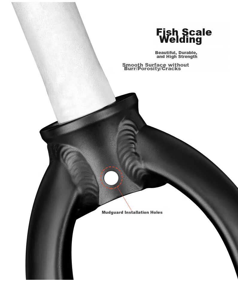 LEBYCLE Mountain Bike Front Fork, 26-Inch, 27.5-Inch, 29-Inch, Hard Fork Modification, Ultra-Light Aluminum Alloy, Universal Modification Accessories 2