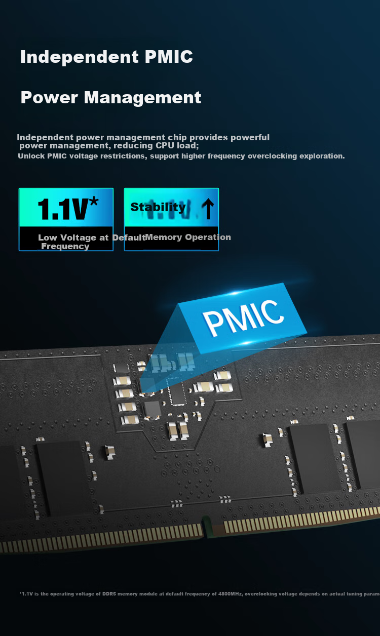 MAXSUN 16GB DDR5 6000 Desktop RAM Dark Shine Series Hynix A-die CL28 [Partial Compatibility] 6