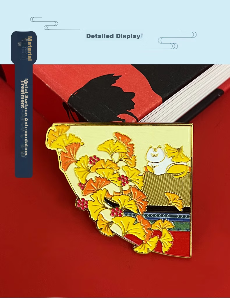 Ouliwen Chinese-Style Magnetic Refrigerator Magnet, Creative Cultural And Creative Gift, National Trend Bookmark, Magnetic Sticker, Museum Beijing Tourist Attraction Souvenir, Graduation Season Gift 9