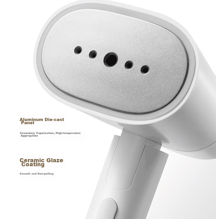 Mijia Handheld Garment Steamer 2, 18g/min Maximum Steam Output, Compact Steam Iron, Wrinkle Remover, Bean-Shaped Iron MJGTJ02LF 3
