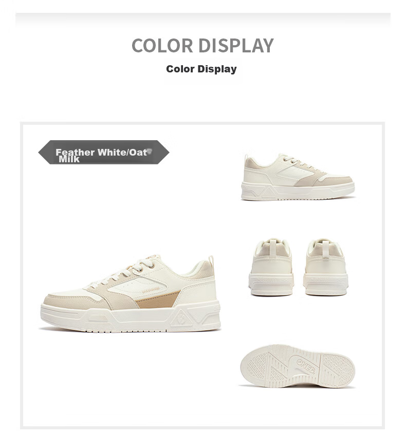 361° Women's Sneakers Soda 3 Spring And Summer Couple Retro Thick-Soled Casual Skateboard Shoes for Women 682516615-4 59