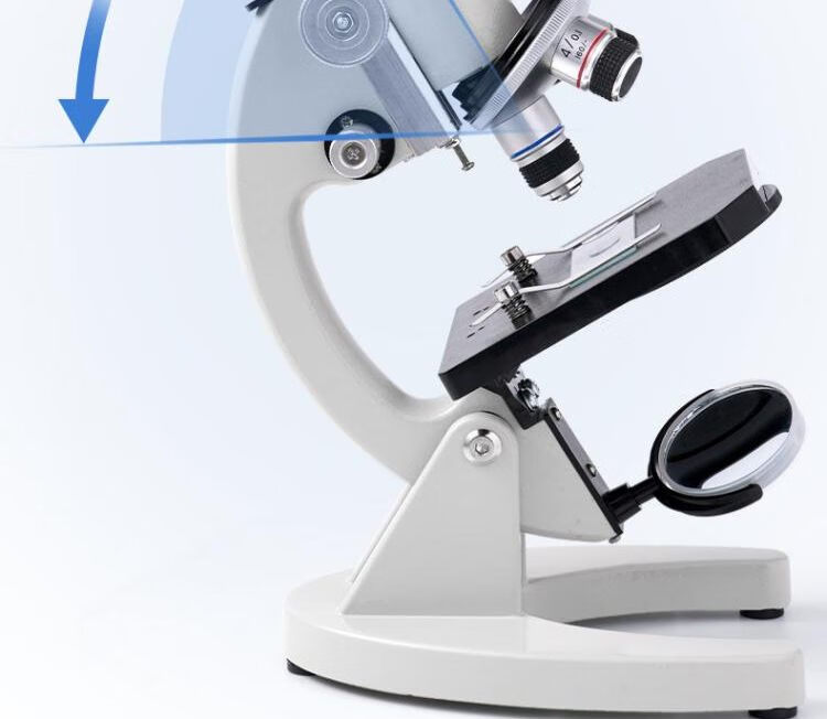 Deli Biological Microscope, Elementary School Science Experiment Model, 640x Magnification, Children's Toy Gift 2