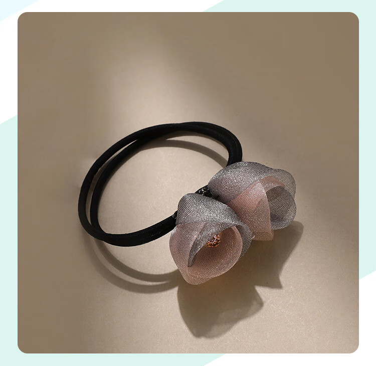 CHIMERA High-Elastic Hair Ties, Rubber Bands, Hair Rings, Bun Holders, Ponytail Holders, Hair Accessories for Women, Mid-Autumn Festival Gift 3