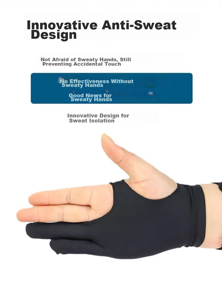 CangHua Drawing Gloves for IPad, Anti-Error Touch Gloves for Huawei And Apple Tablets, Surface Drawing Gloves, Anti-Scratch, Sweat-Proof, Dirt-Resistant, And Stain-Preventing 8