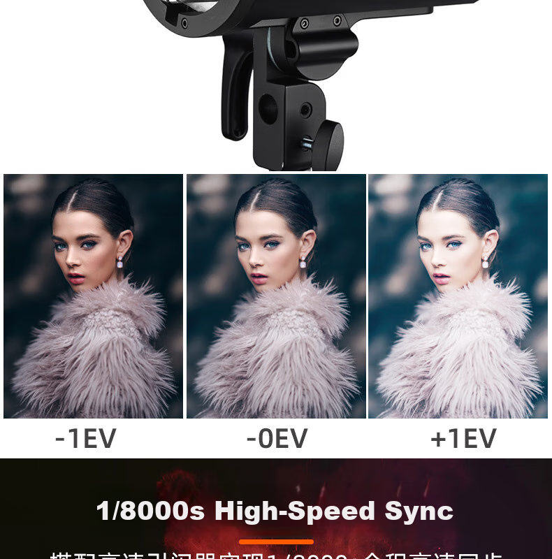 Godox AD400pro Portable Flash for Outdoor Photography with TTL Auto Metering, High-Speed Continuous Flash, And Portable Desig 8