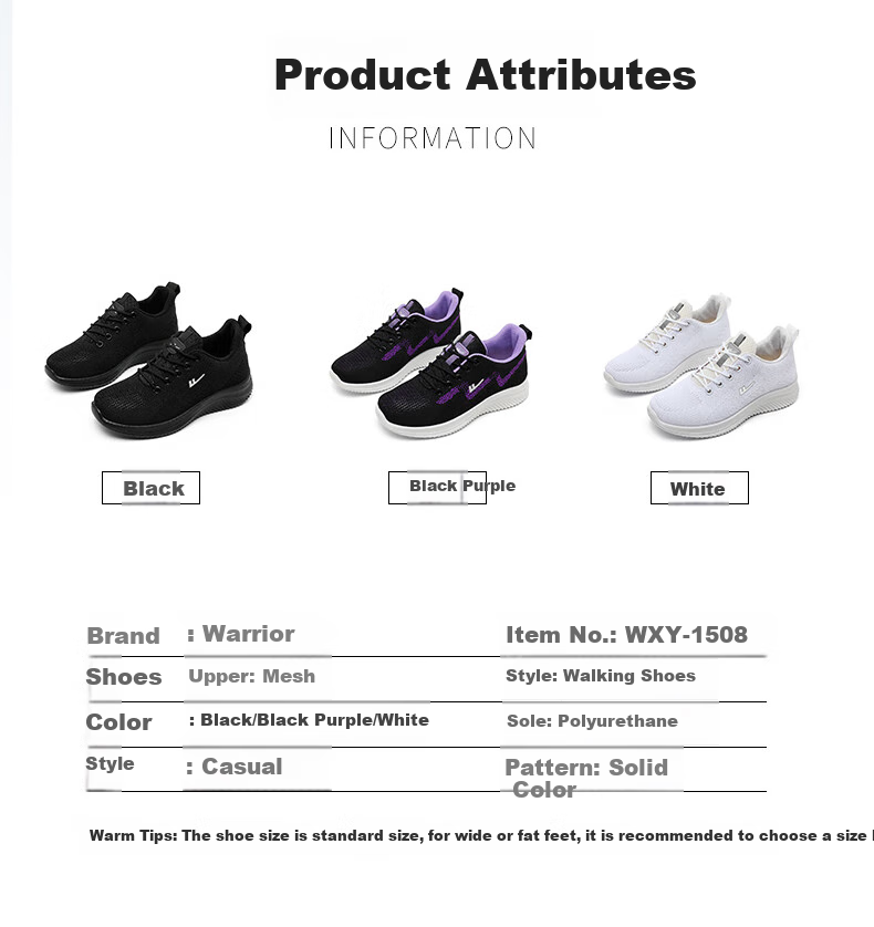 Huili Walking Shoes, Comfortable for Spring And Autumn, Lightweight Sneakers for Women, Non-Slip, Soft-Soled, for Middle-Aged And Elderly, Model 1508, Black, Size 35 3