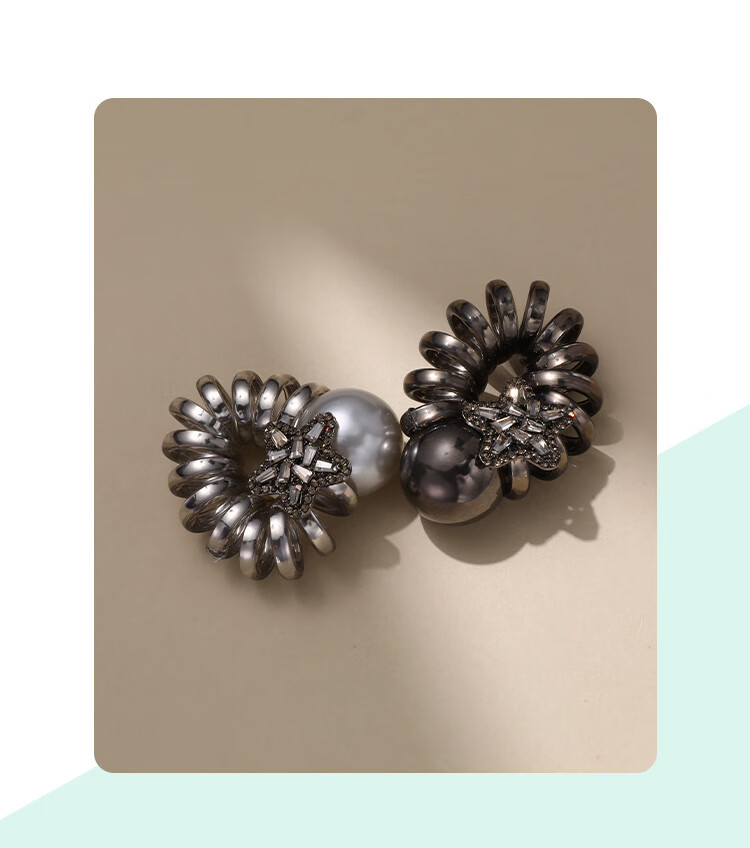 CHIMERA Hair Tie, Phone Line Hair Band, Ponytail Holder, Bun Maker, Hair Elastic, Hair Accessory, Women's Mid-Autumn Festival Gift 1