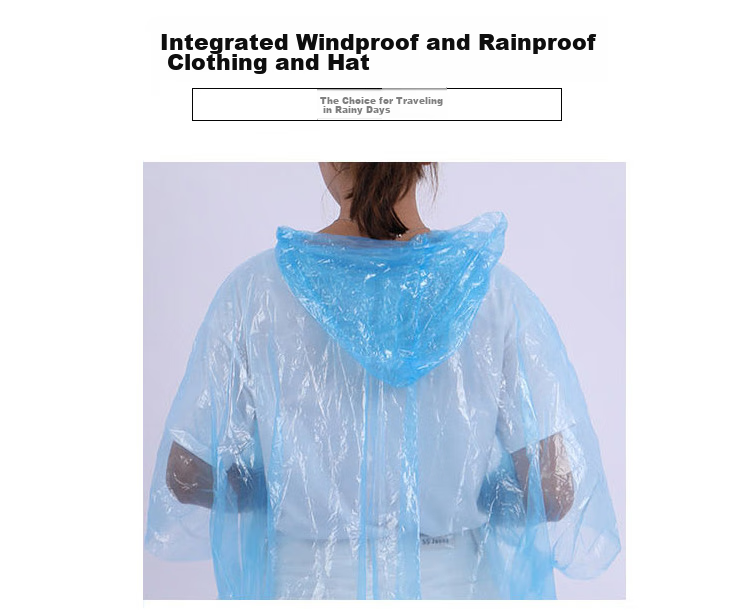 Lewang Outdoor Camping Raincoat, Pack of 3, Portable Outdoor Raincoat Ball, Disposable Raincoat with Keychain, Emergency Raincoat 6