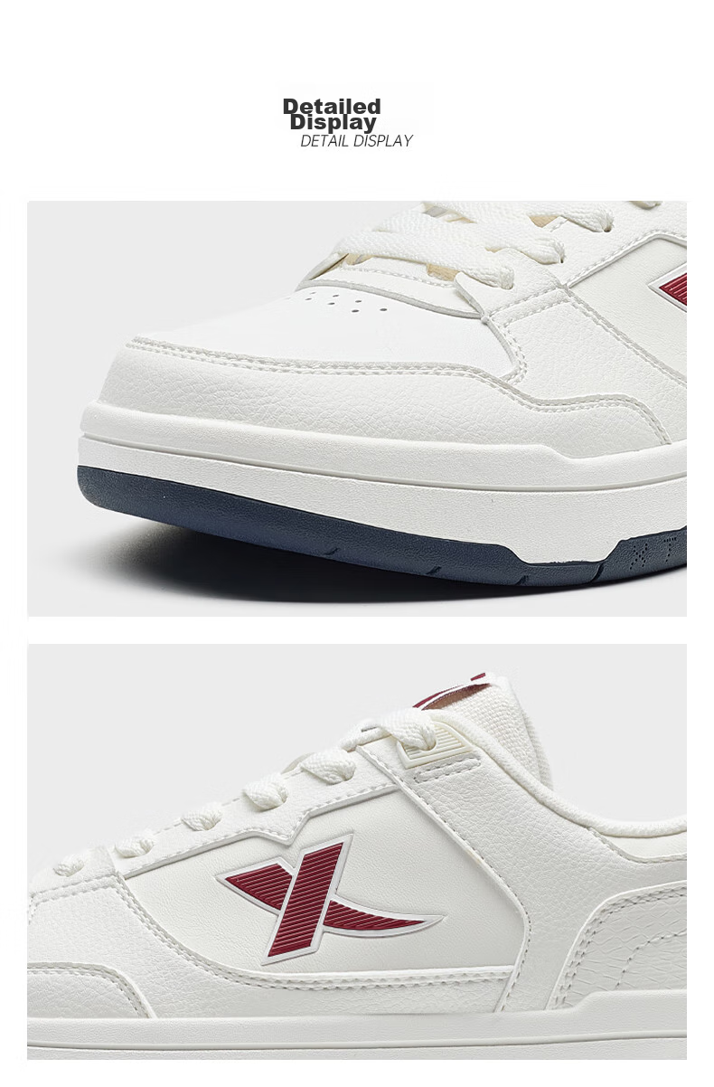 XTEP White Space | Men's Sneakers, Skateboard Shoes, Casual Shoes for Spring And Summer, Breathable, Lightweight, Soft And Bouncy, Leisure Shoes for Me 11
