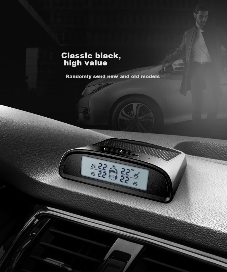 Victon Tire Pressure Monitoring System, External, Solar-Powered Wireless, Tire Pressure And Temperature Display, T6L, Black 10