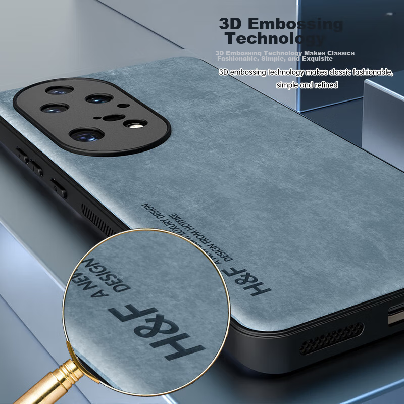 Чехол HotFire для Huawei P50, черный, из натуральной кожи