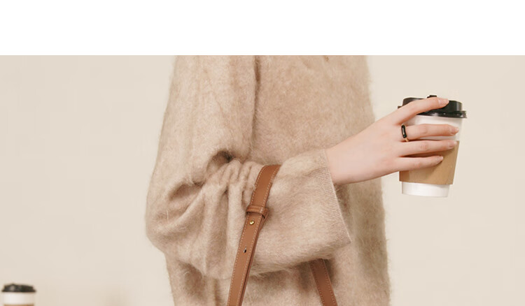 Mood Autumn And Winter Cowhide Hobo Tote Bag for Women, Large Capacity Commuter Underarm Single Shoulder Crossbody Bag, Birthday Gift Versatile Brow 30