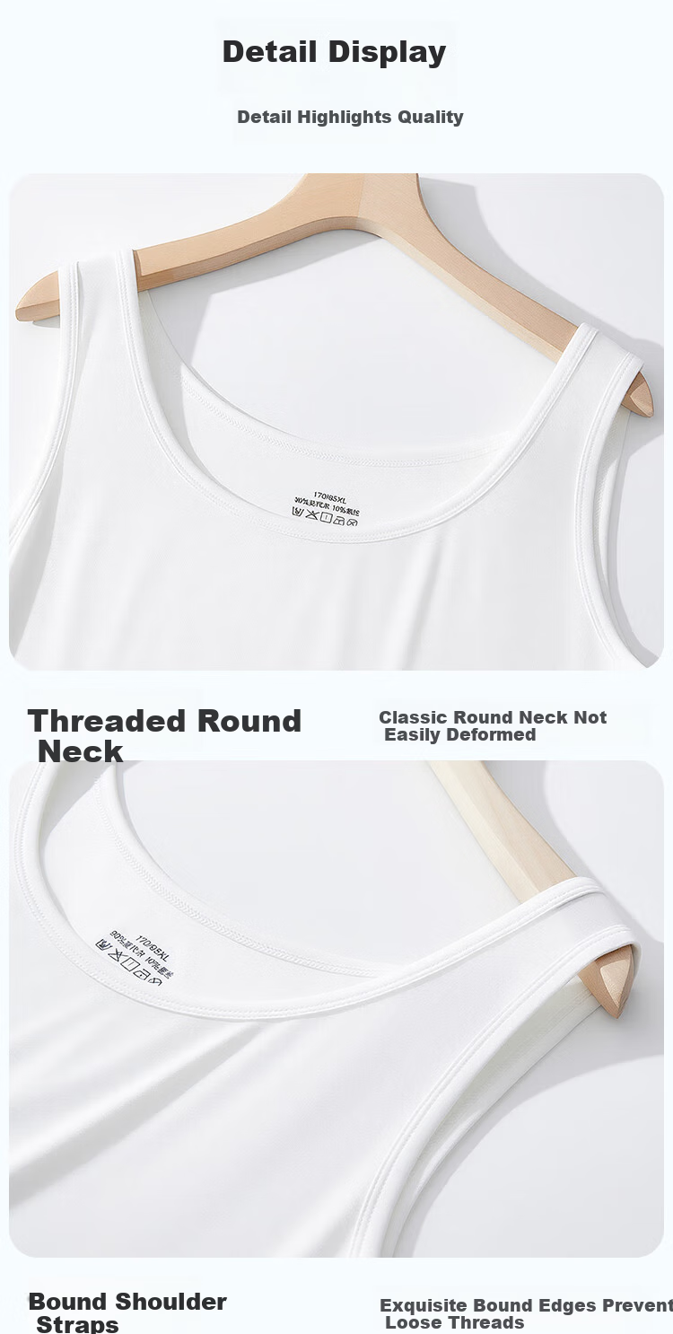 Yiershuang [Modal Fabric for Seamless Feel], Side Boob Covering Camisole, Inner Wear with Elegant Spaghetti Strap Bra, Suitable for Women to Wear Outside 10