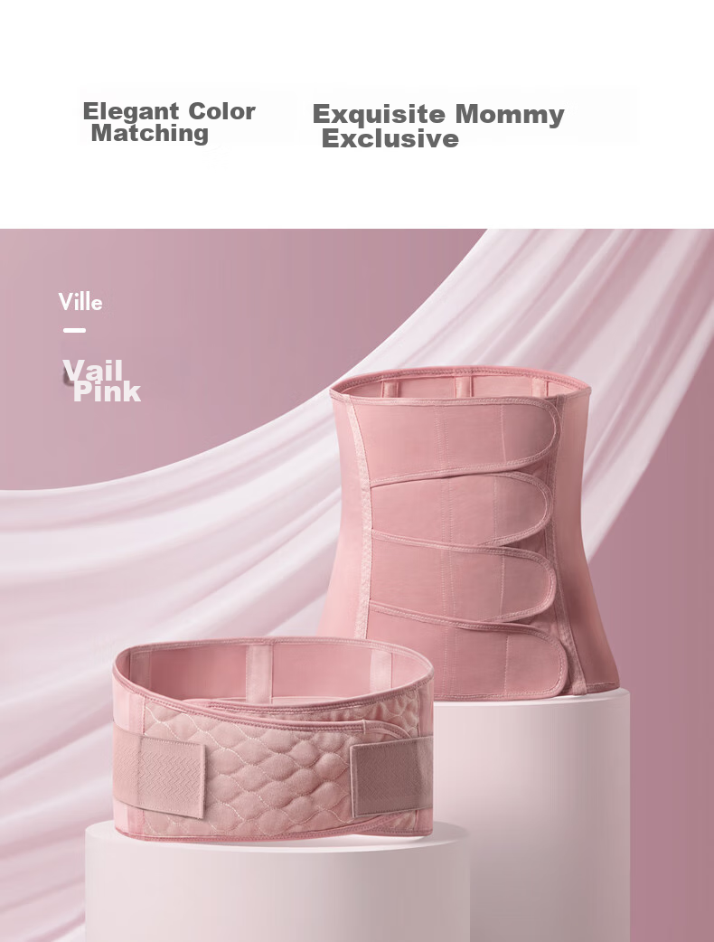 Babycare Postpartum Belly Wrap, Pelvic Shaping, Maternity Cesarean Section And Natural Delivery Waist Trainer, Abdominal Shaper, Listerine Modal Mulberry Silk, Size L 13