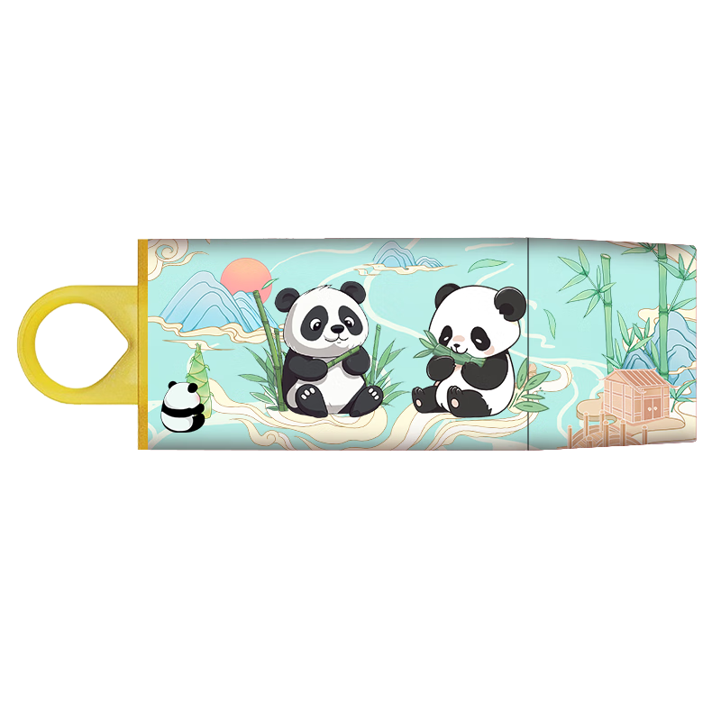 Kingston 128GB USB3.2 Gen 1 Flash Drive, DTX, Bamboo Panda Printed Editio