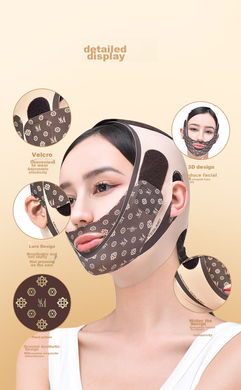 YSMI Sleep Mask, Face Lifting And Firming Device, V-Face Slimming Bandage, Goddess Day Gift 18
