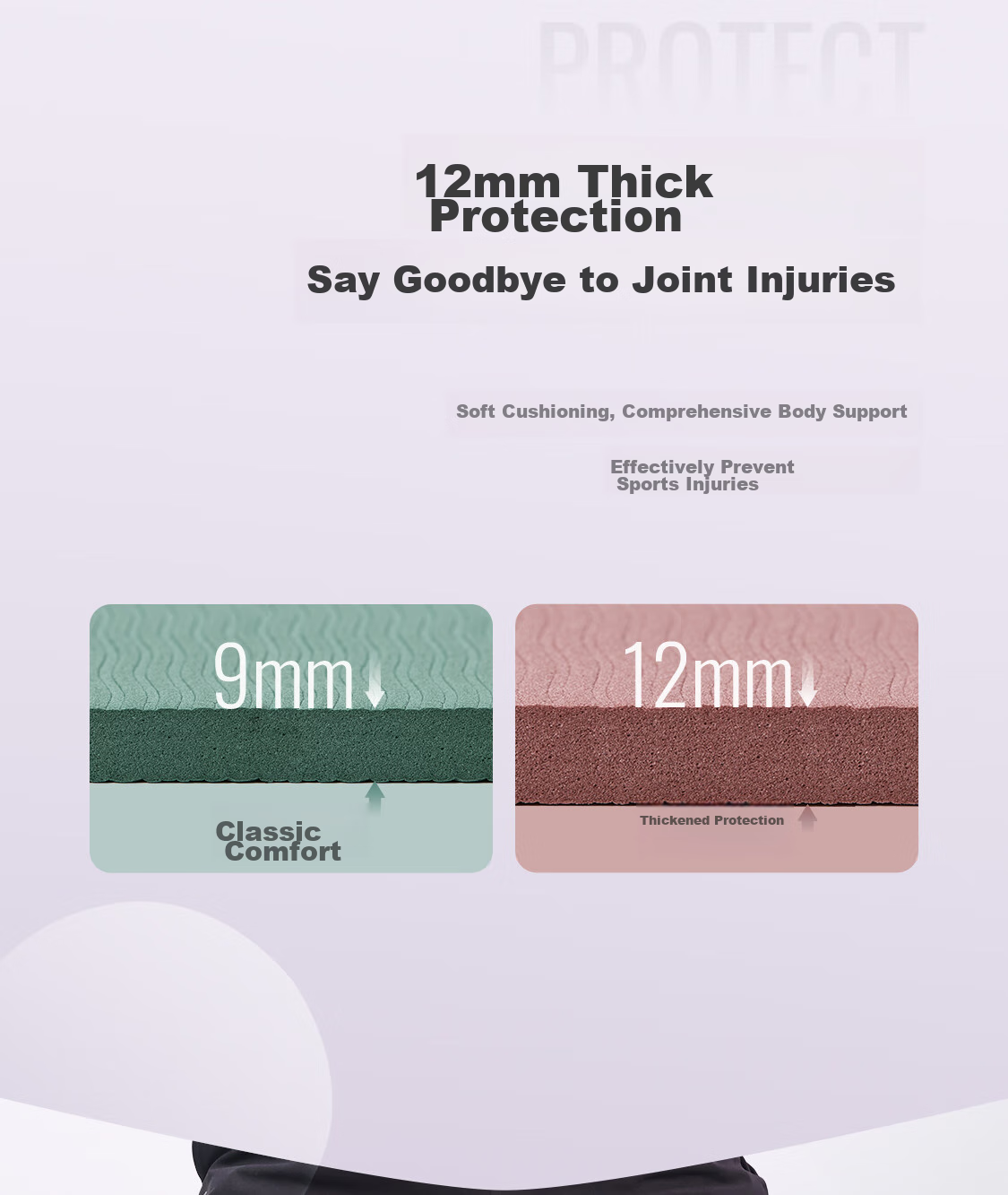 Keep Extra Large TPE Yoga Mat, Thickened, Widened And Lengthened, 200*140cm, Non-Slip, Shock-Absorbing, Pilates, Home Use, Dance Mat 4