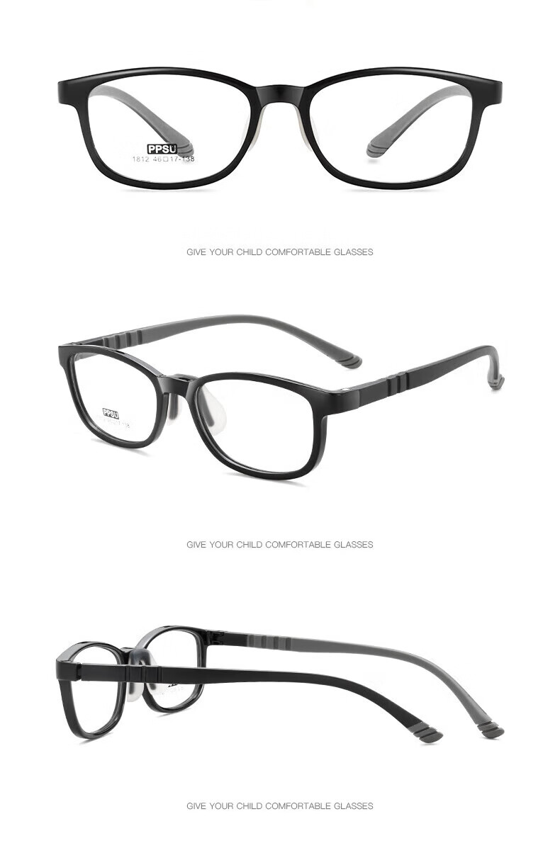 CHASM Children's Online Classes Myopia Glasses for Boys, Ultra-Light Computer And Phone-Specific Anti-Blue Light Glasses, Can Be Fitted with Astigmatism And Multifocal Lenses 8