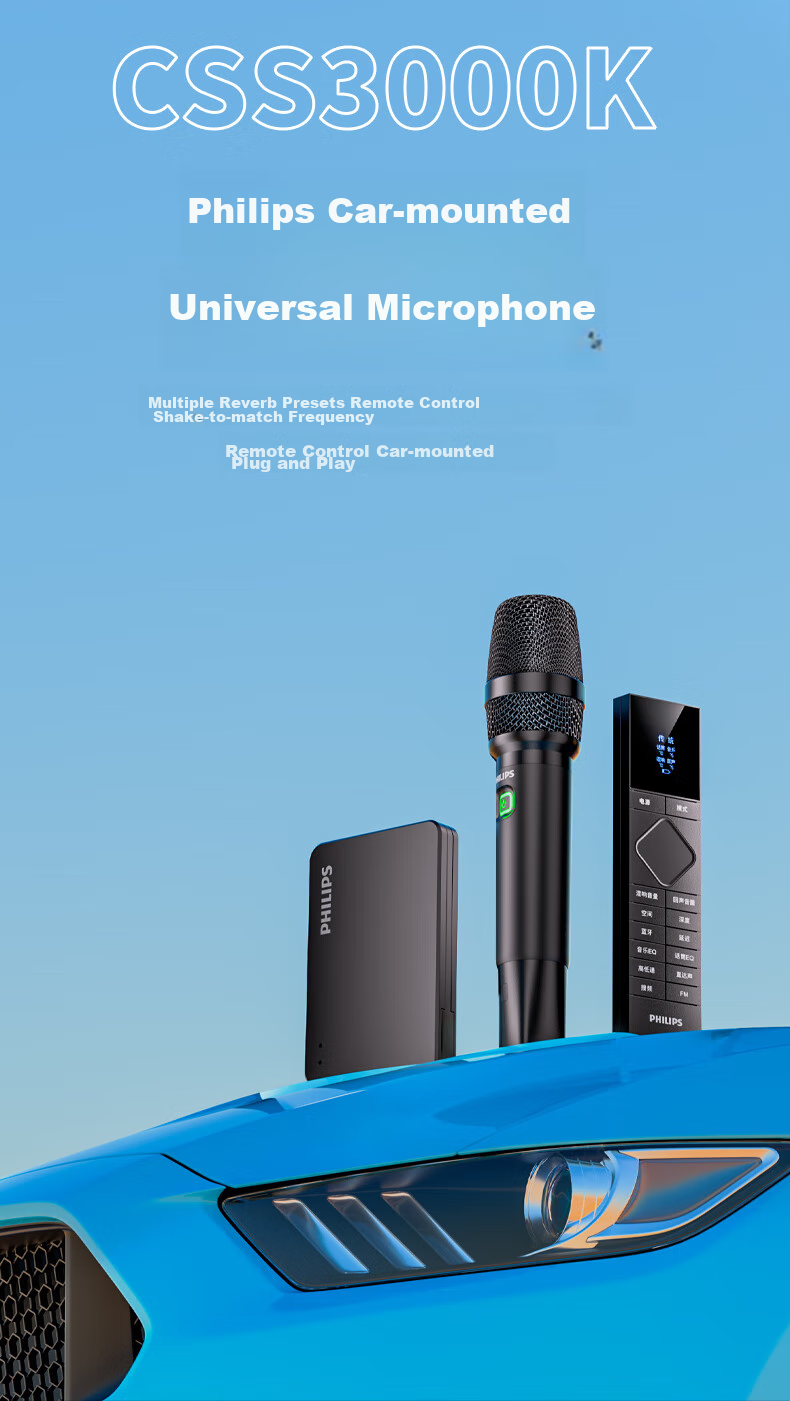 PHILIPS PSE0540 Pro Omnidirectional Bluetooth Wireless USB Desktop Speaker Conference Microphone 2